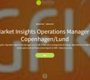 Market Insights Operations Manager - Copenhagen Lund GfK